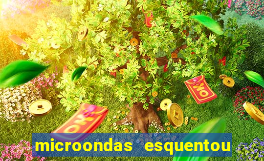 microondas esquentou demais e parou de funcionar